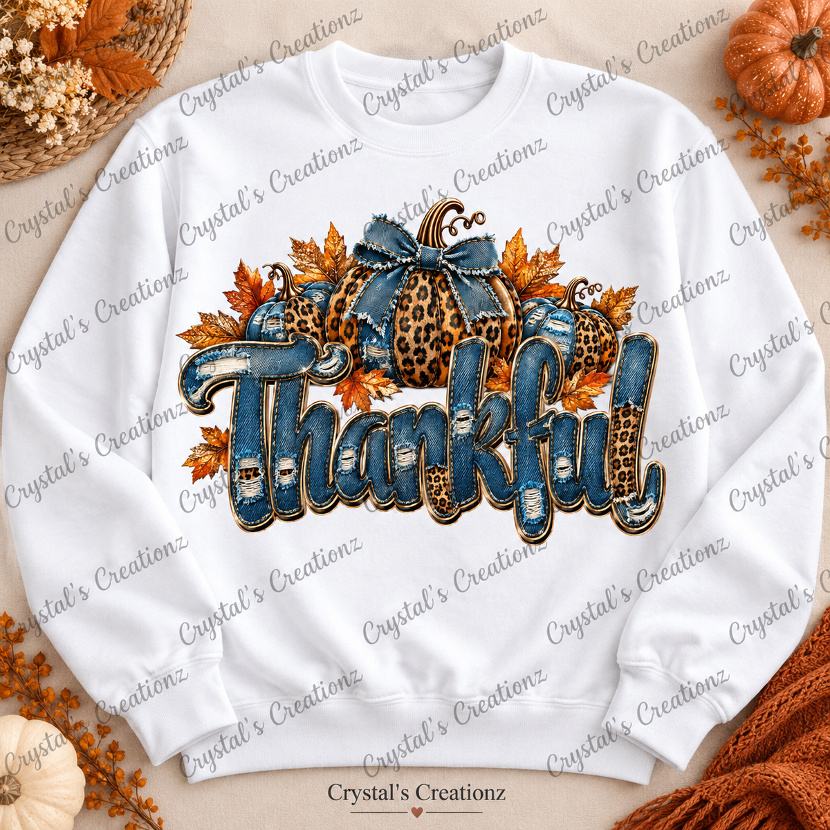 Thankful, Grateful, Blessed Sweatshirt