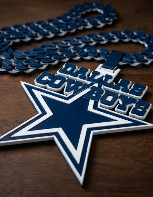 3D Printed Hype Chain, Dallas Cowboys