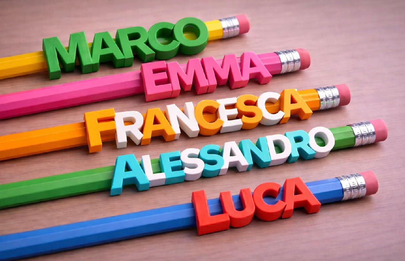 Personalized Pencil Name Sliders (Pack of 3)