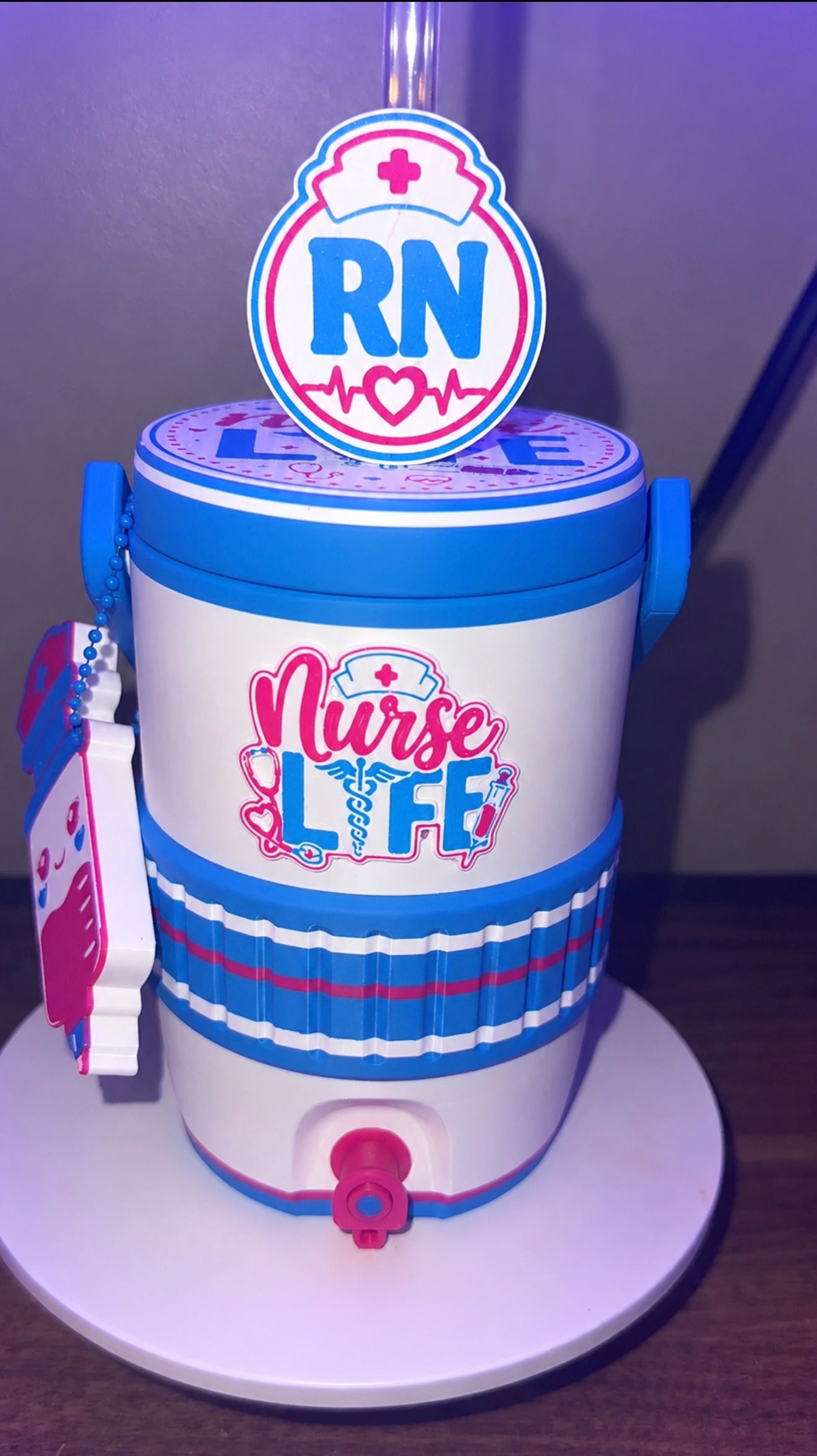 Nurse Life 12 oz. Can holder