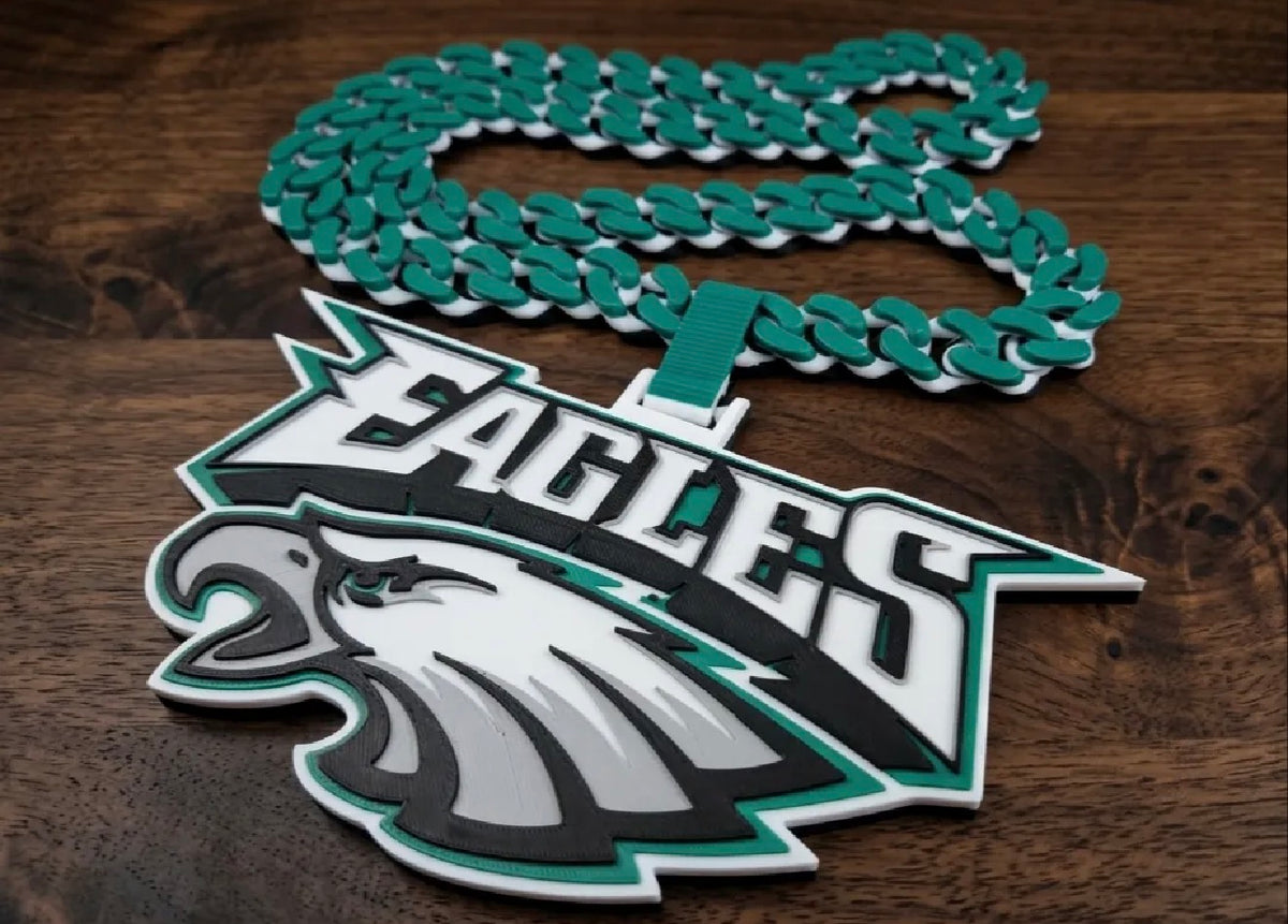 Philadelphia Eagles 3D Printed Hype Chain