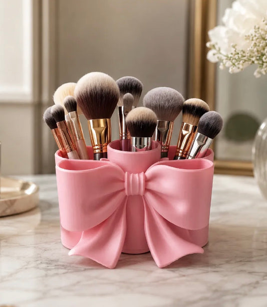 Bow Makeup Brush Holder