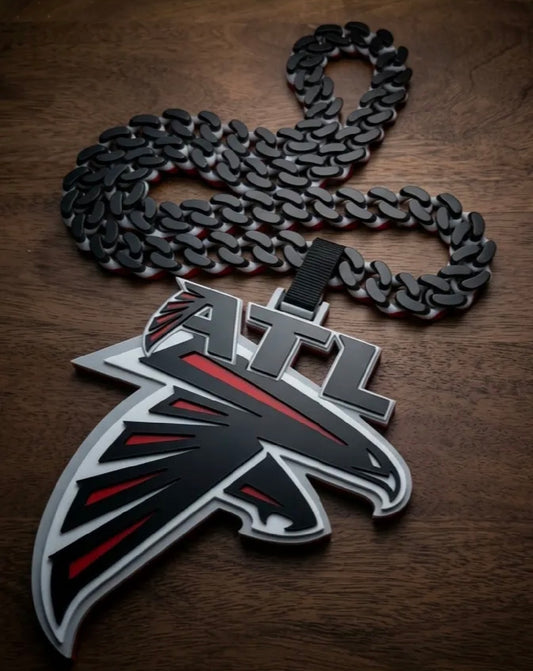 ATL FALCONS HYPE CHAIN, 3D Printed