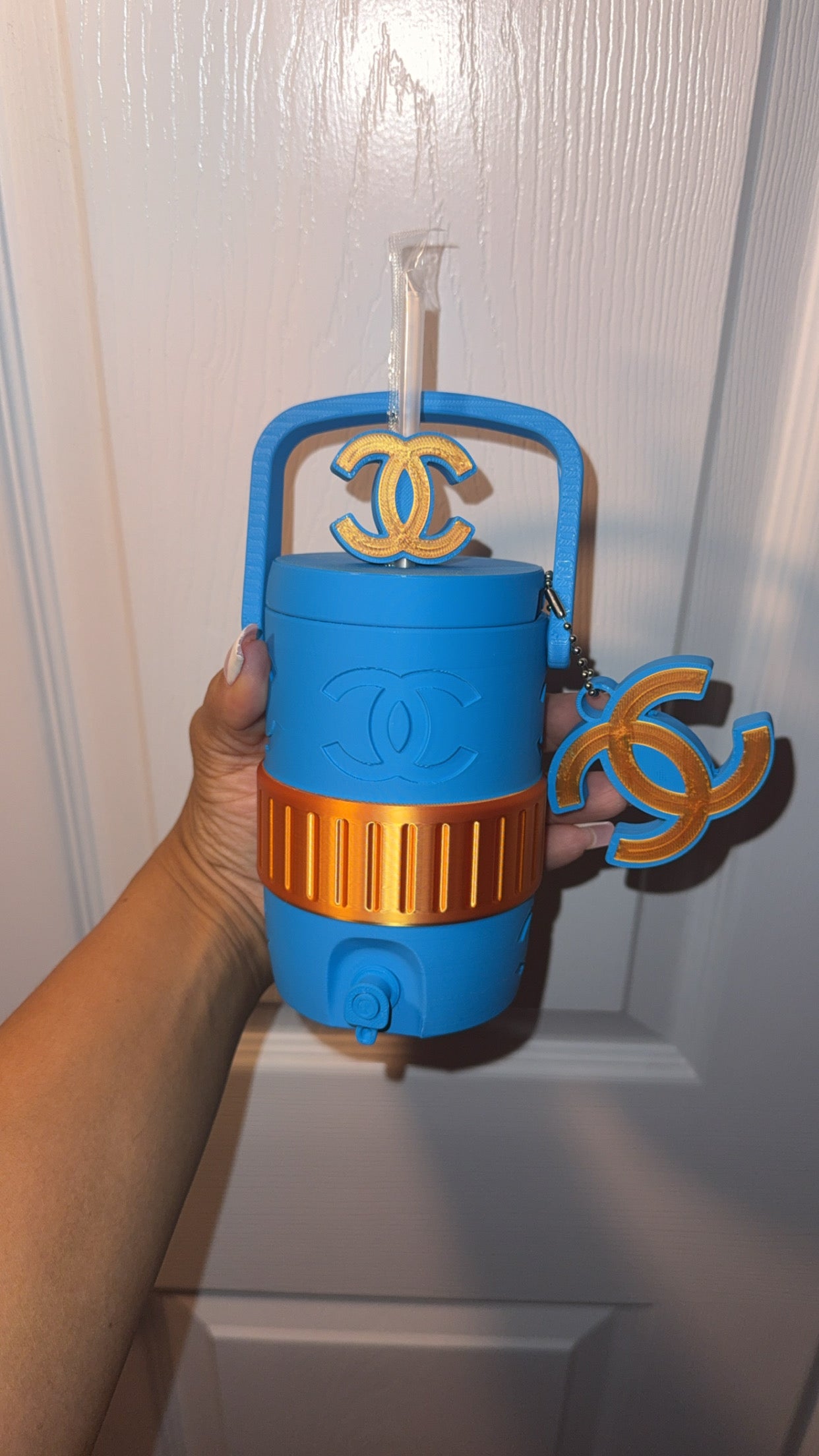 Crowned & Chosen Luxe Cooler Can Holder 12 oz, 3d printed