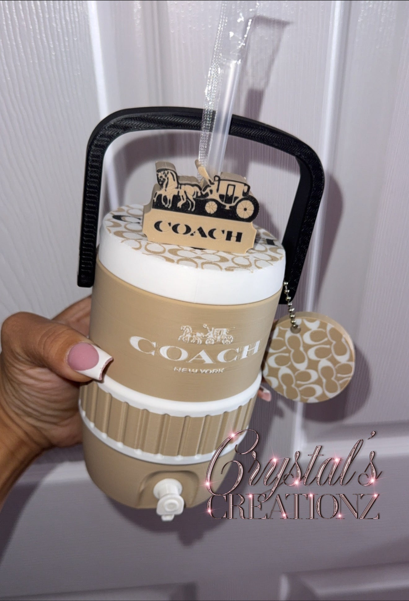 Luxe Cooler Can Holder 12 oz, 3d printed