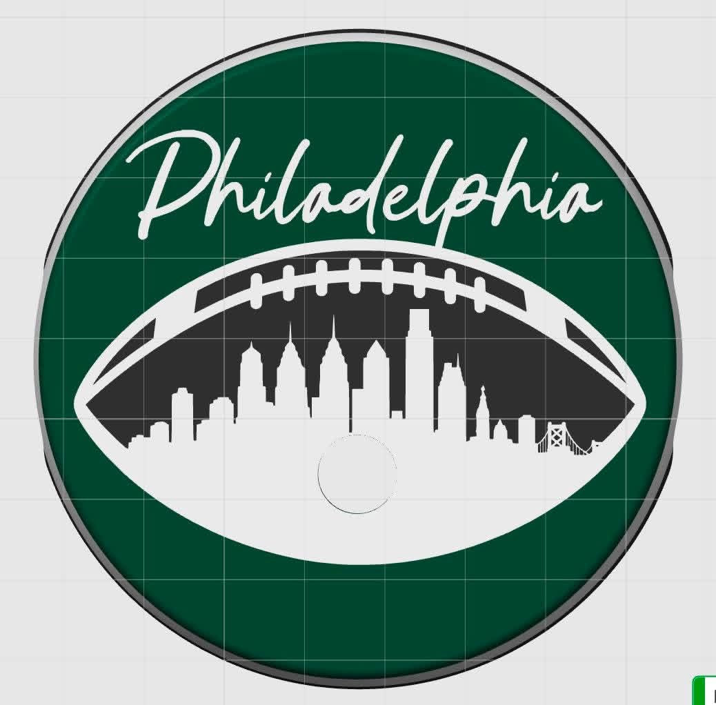 Philadelphia Eagles Can Holder Bundle, 3d printed