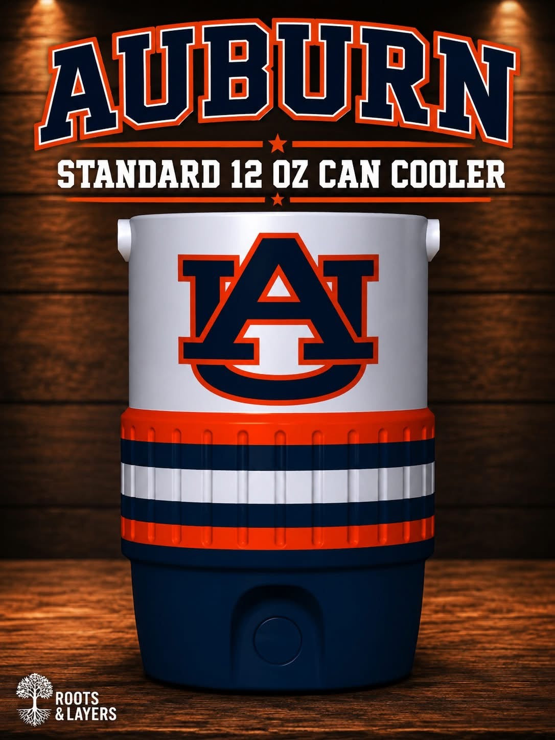 Auburn Can Cooler Bundle 🧡💙