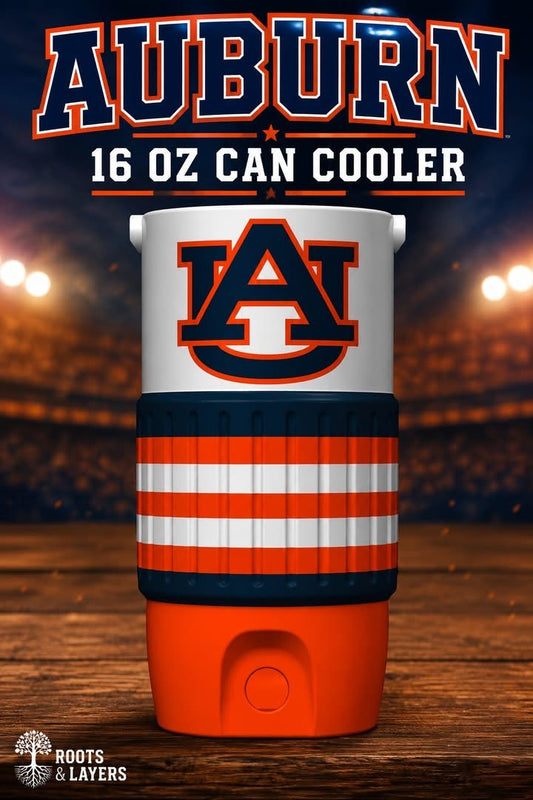 Auburn Can Cooler Bundle 🧡💙